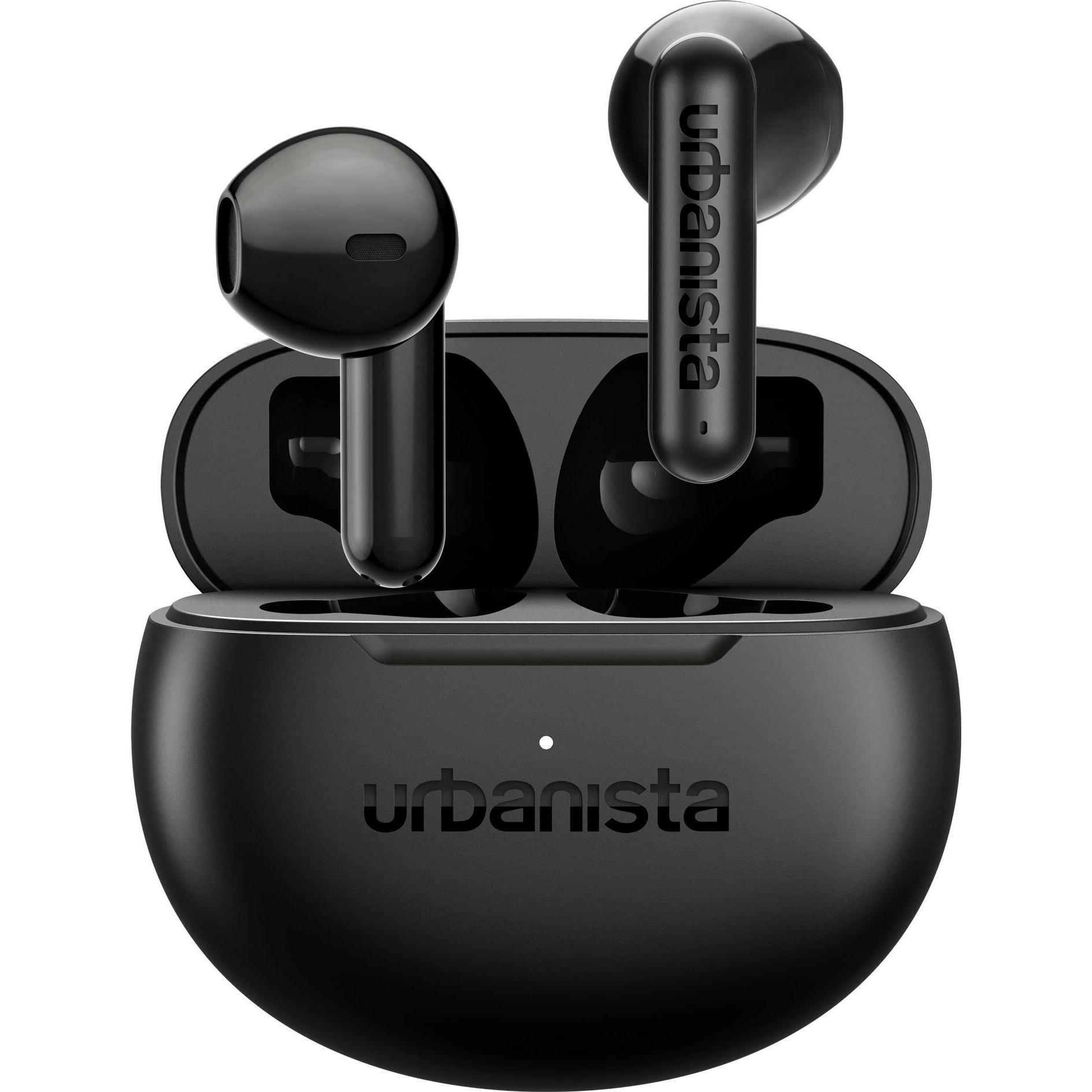 Urbanista Nero True Wireless In-Ear-Kopfhörer Austin 2 Schwarz (Anc, 25 H, Senza Fili), Cuffie,
