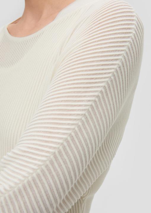 Produktbild S.Oliver Strickpullover Strickpullover mit Fledermausärmeln (36)