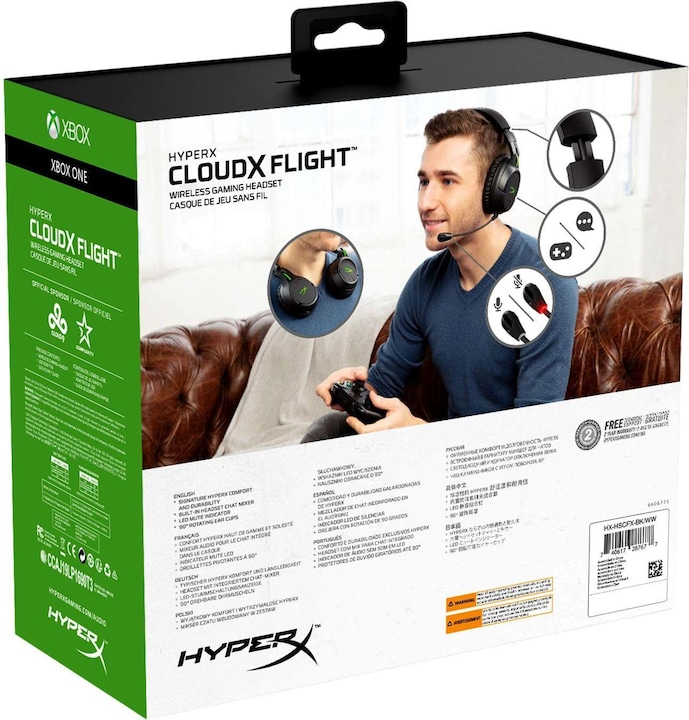 Actual product image HyperX CloudX Flight (Wireless)