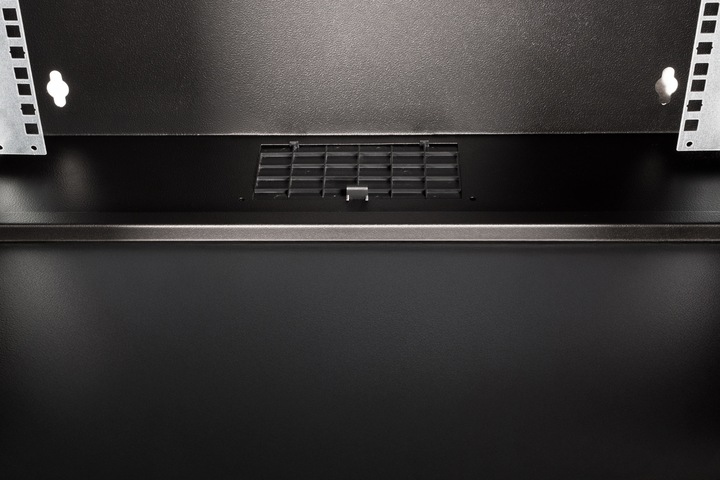 Actual product image Digitus 19" 9U wall-mounted housing, SOHO PRO 459 x 540 x 400 mm, black (9 RU, 19 inch rack)