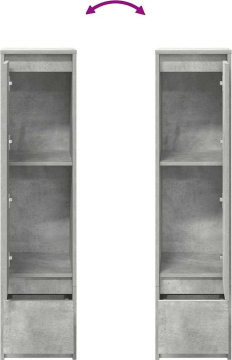 Image du produit vidaXL Highboard (29.50 x 34 x 119.50 cm)