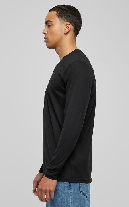 Image du produit Urban Classics Basic Henley L/S Tee (XS)