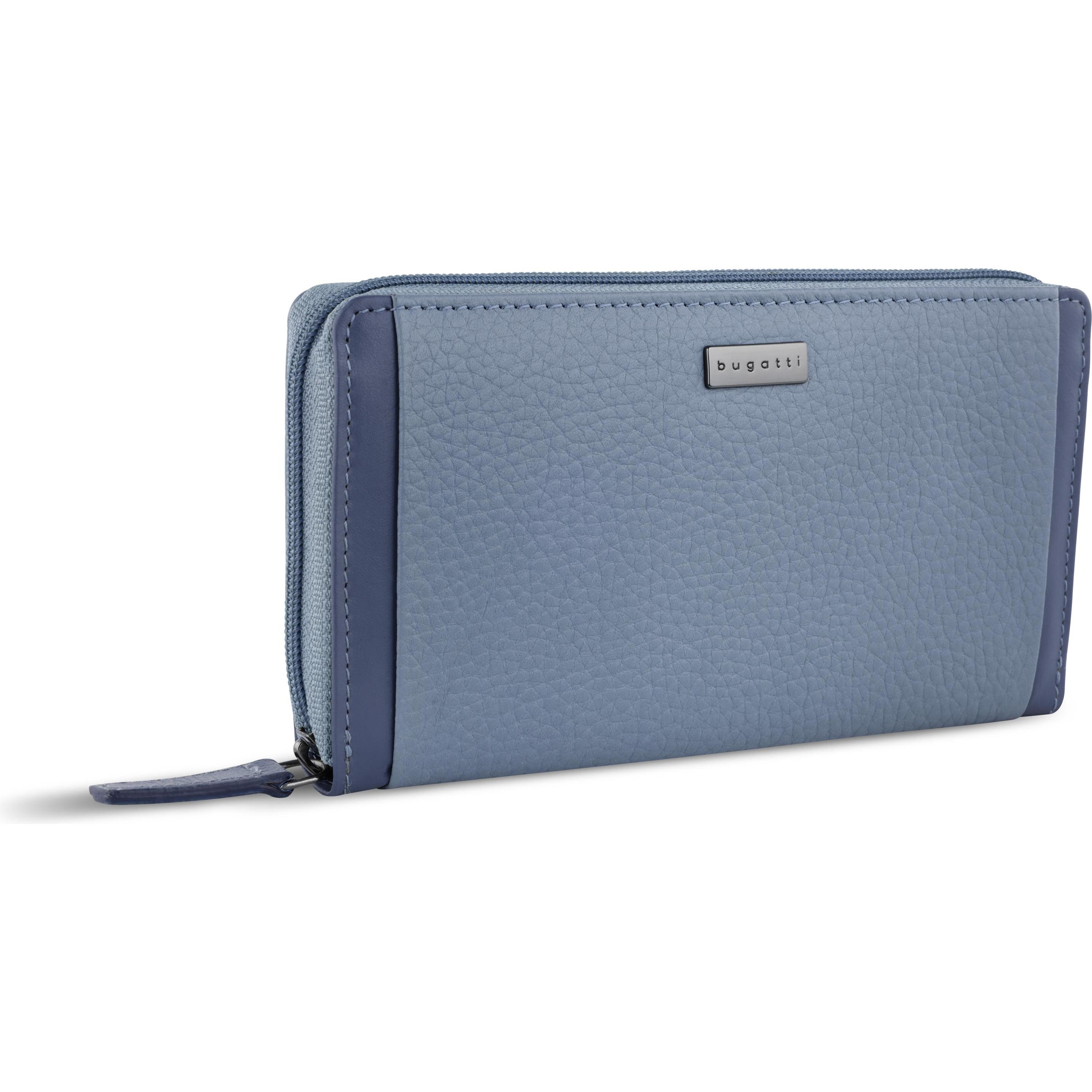 Thumbnail - Bugatti, Damen, Portemonnaie, Geldbörse SINA, Blau