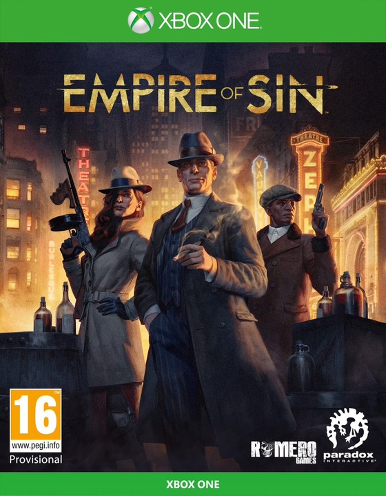 Actual product image Paradox Interactive Paradox Entertainment Empire of Sin (Xbox One S, DE)