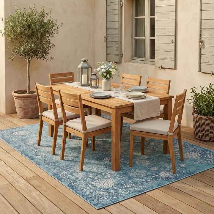 Produktbild Pergamon Indoor Outdoor Teppich Lagos Vintage (200 x 140 cm)
