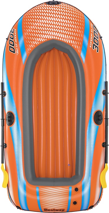 Immagine prodotto Bestway 8'1" x 48"/2.46m x 1.22m Set di zattere Kondor Elite 3000 (246 cm, 3 pers.)