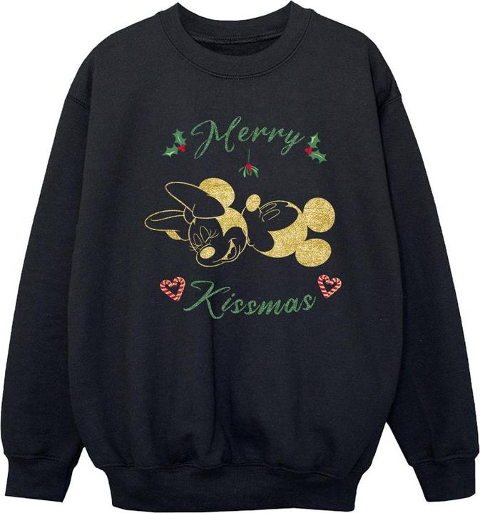 Produktbild Disney Mickey Mouse Merry Kissmas Sweatshirt Mädchen (128)