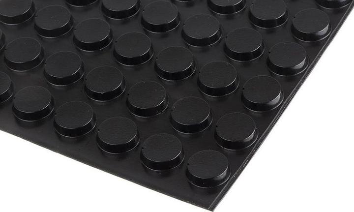 Productafbeelding RS PRO Zwart opplakken, 5,1 mm H x 19,8 mm Dia