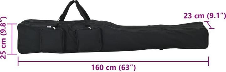 Produktbild vidaXL Angelrutentasche