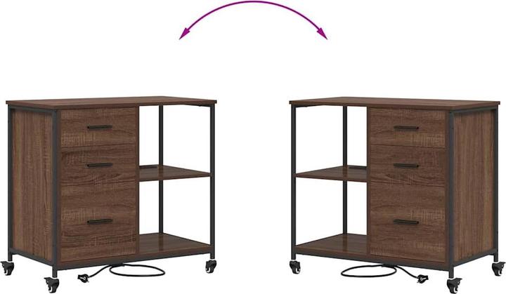 Actual product image vidaXL Office Storage