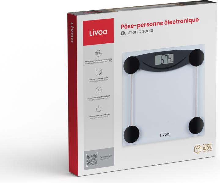 Produktbild Livoo Elektronische weegschaal (180 kg)