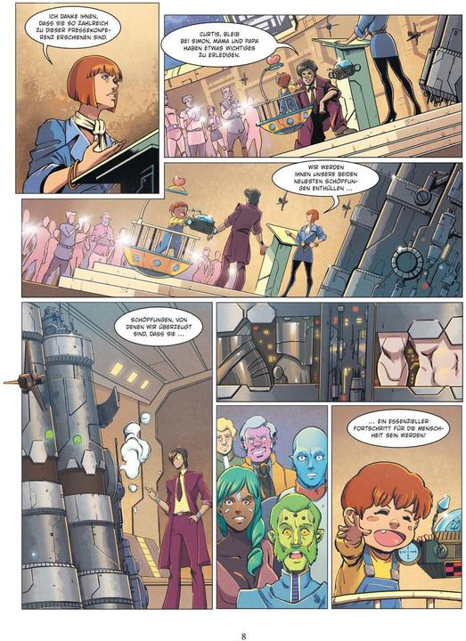 Actual product image Captain Future (German, Alexis Tallone, Marcel Le Comte, Sylvain Runberg, 2025)