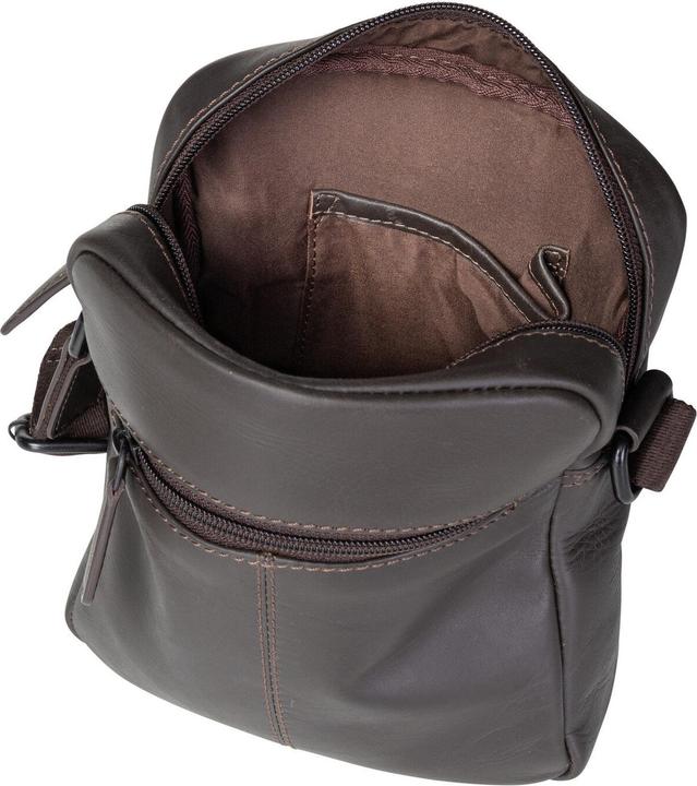 Actual product image Bugatti Clark shoulder bag leather 18 cm