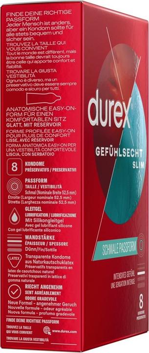 Immagine prodotto Durex Sensitive Slim (8 pz.)