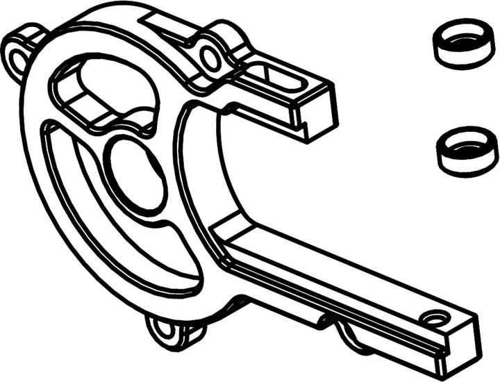 Actual product image Amewi Motor bracket A RCX8