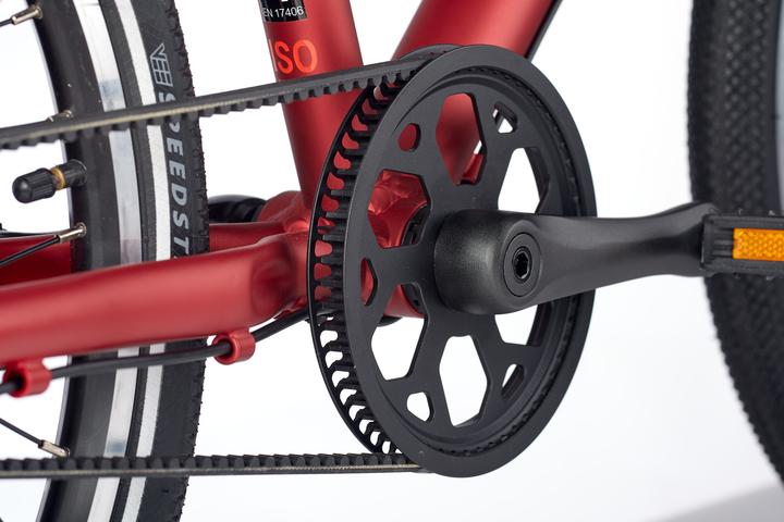 Actual product image Academy 20" Grade 4 Belt red (20")
