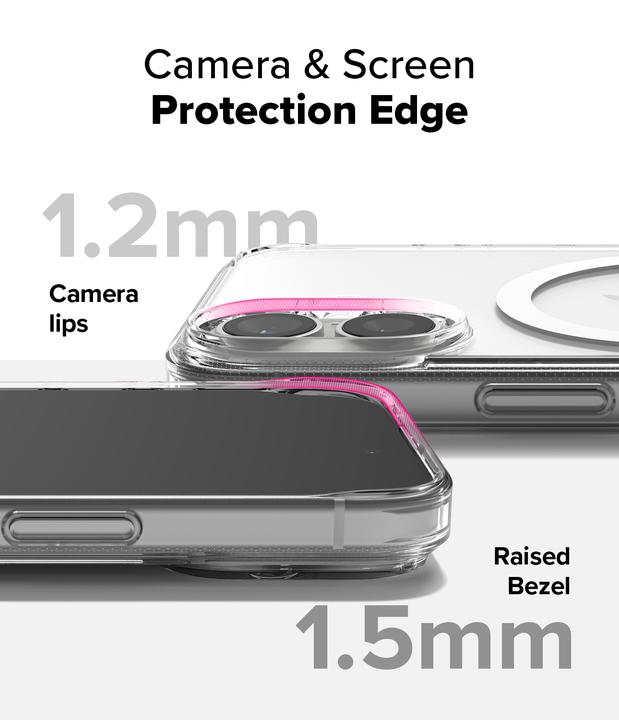 Image du produit Ringke Coque pour iPhone 16 FUSION MAGNETIC CLEAR (Apple iPhone 16)