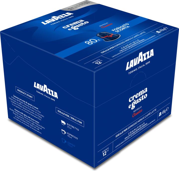 Actual product image Lavazza Sahne und Geschmack (80 x Port.)