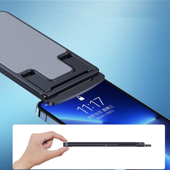 Actual product image Choetech Foldable phone/tablet stand H064 (grey)