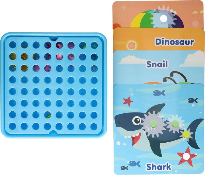 Image du produit Jeu d'engrenages bleu, 20 pcs.