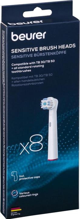 Produktbild Beurer TB 30/50 Bürstenköpfe Sens. 8 Stk. (8 x)