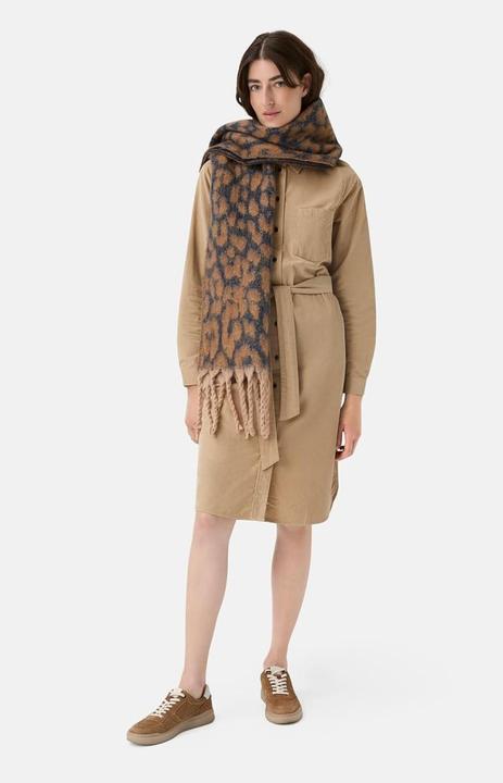 Image du produit Camel Active Langarmkleid mit Taillengürtel (XXL)