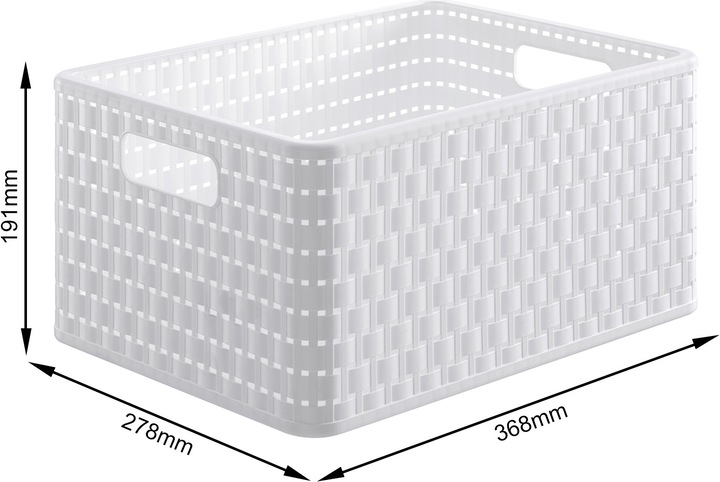 Actual product image Rotho Country (3 x, 36.8 x 27.8 x 19.1 cm)