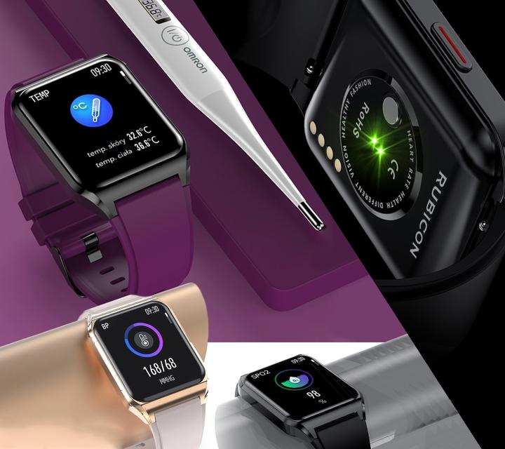 Produktbild Unisex-Smartwatch RNCE89 – Anrufe tätigen, individuelle Zifferblätter (sr035b)