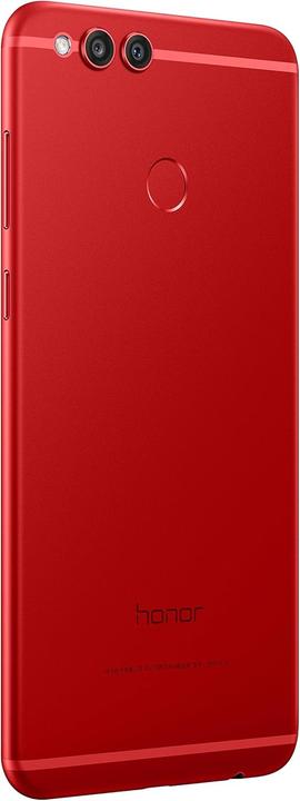 Produktbild Honor Smartphone mit FullView FHD+ Display, 64 GB Speicher, Android 7.0 (64 GB, Schwarz, Rot, 5.93", Hybrid Dual SIM, 4G)