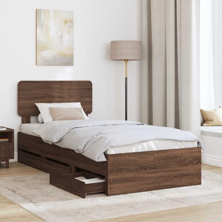 Produktbild vidaXL Modernes Bett (90 x 200 cm)