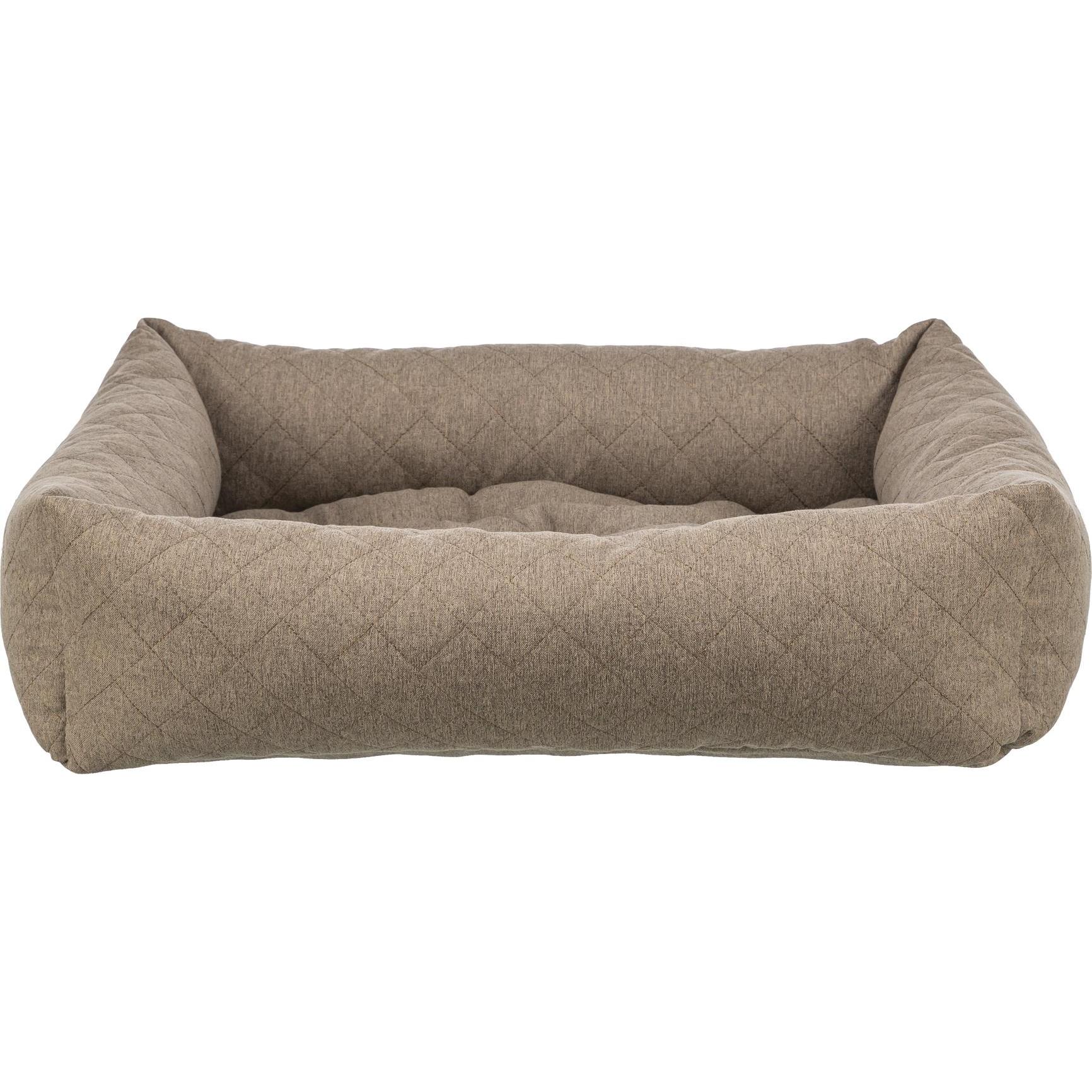 Trixie Letto Caliente, quadrato, 60 × 50 cm, marrone (Cane, Gatto), Cuccia per cani + cuccia per gatti