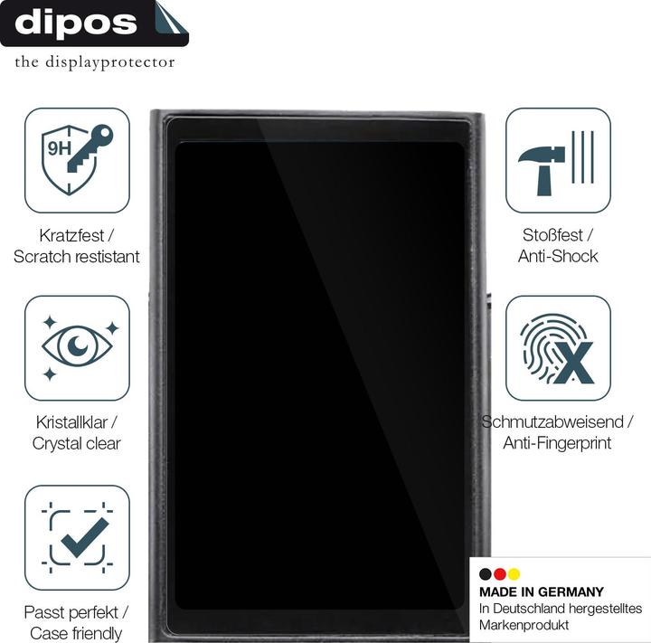 Actual product image Dipos Anti-Shock Screen Protector Clear