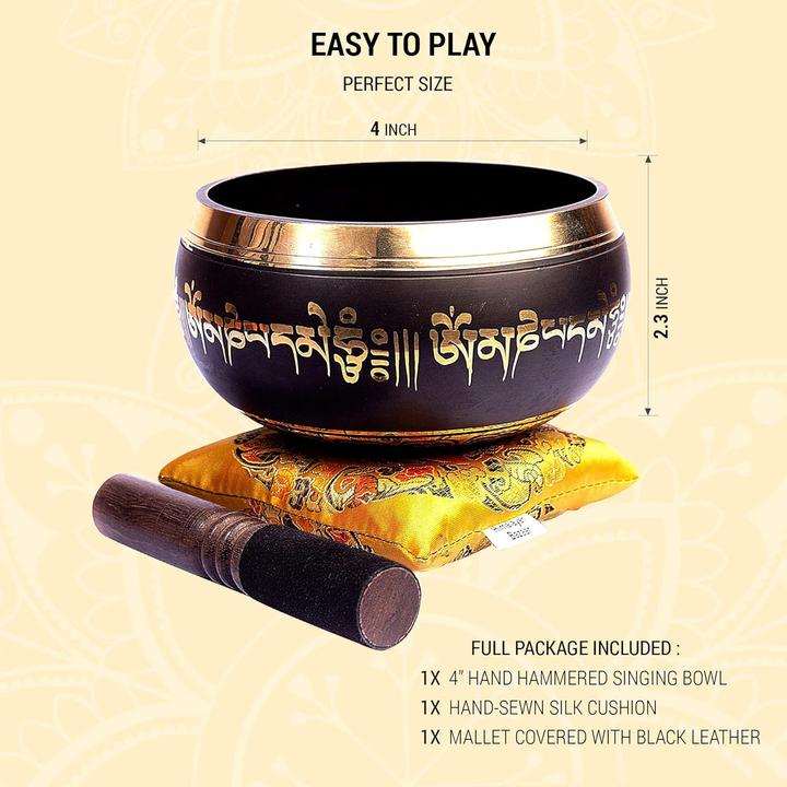 Produktbild Himalayan bazaar Tibetisches Klangschalen-Set (Klangschale)