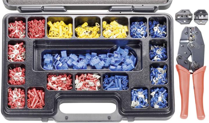 Produktbild Toolcraft Crimpzangen-Set 1004tlg