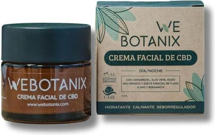 Produktbild Webotanix CBD Creme Hanf Gesichtscreme - CBD Cosmetics Gesichtspflege