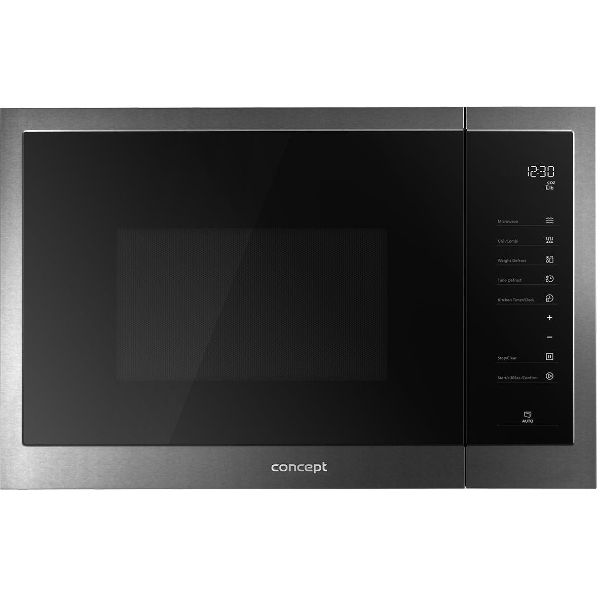 Concept MTV7525DS, Mikrowelle, Schwarz, Silber