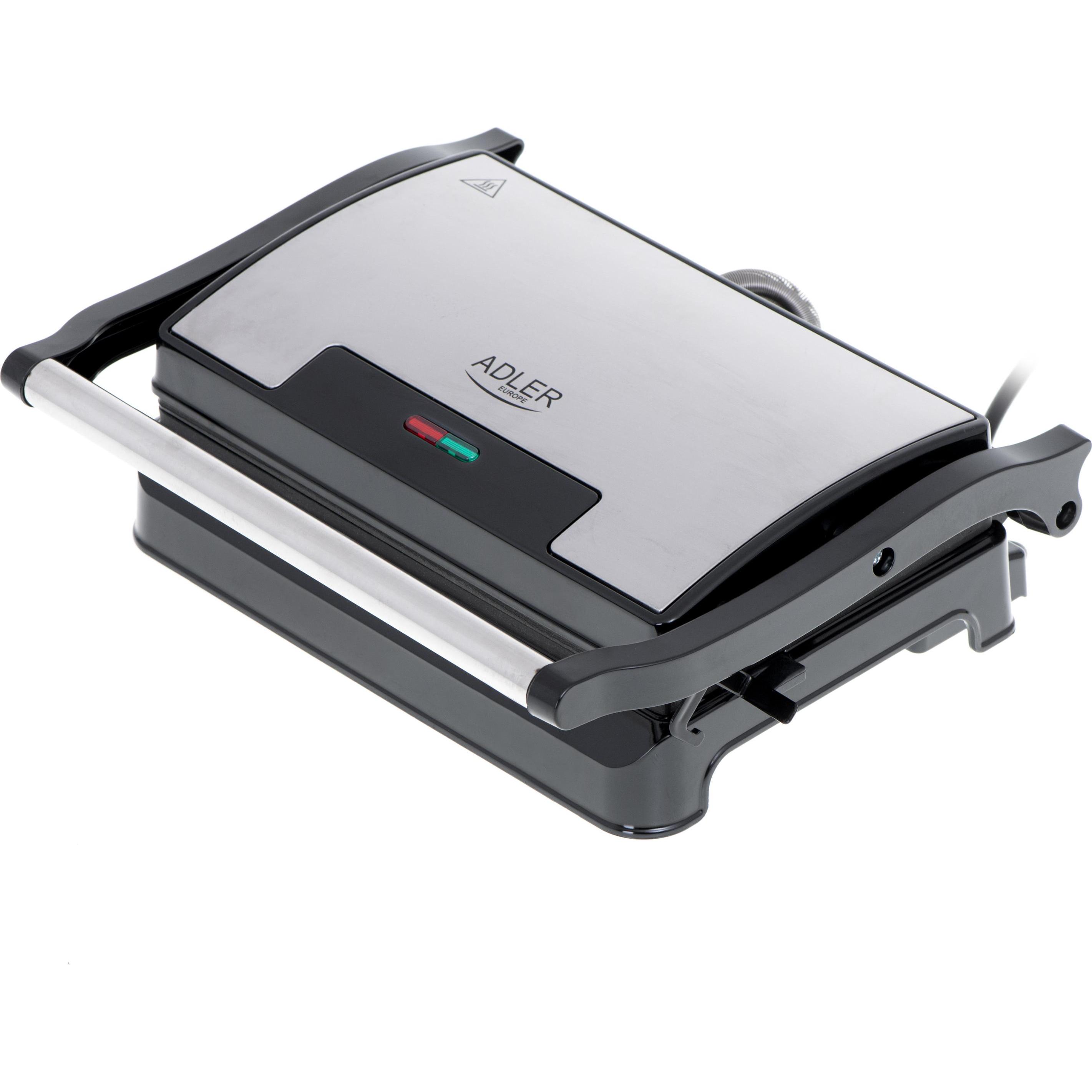 Adler AD 3052, Tischgrill, Schwarz