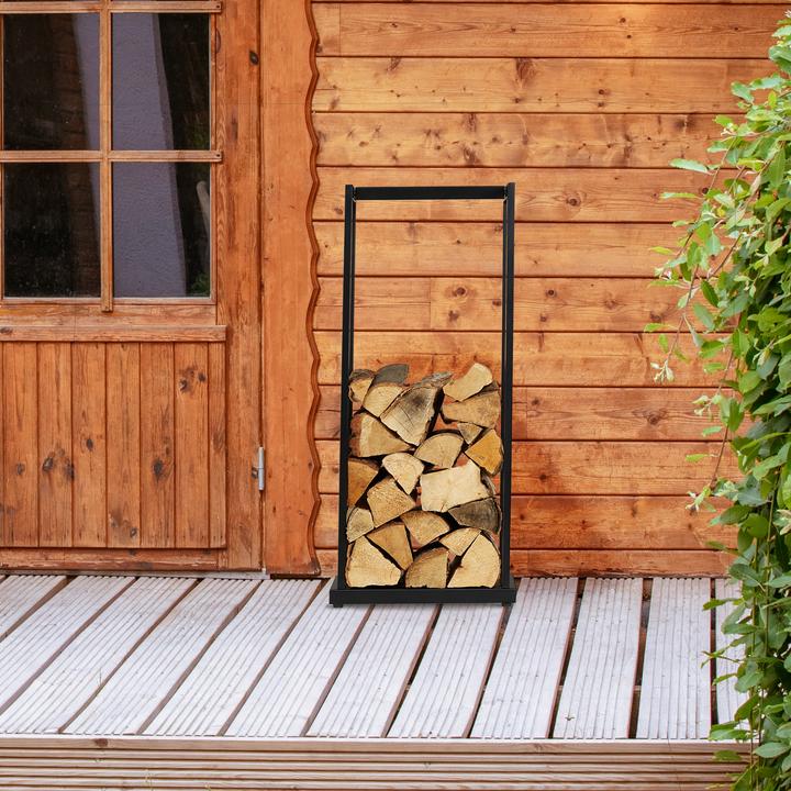 Produktbild Relaxdays Kaminholzregal (37 x 30 x 95 cm)