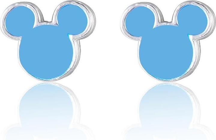 Immagine prodotto Disney Beautiful Silver Earrings Mickey Mouse Mini Es00105sl.Cs (Argento)
