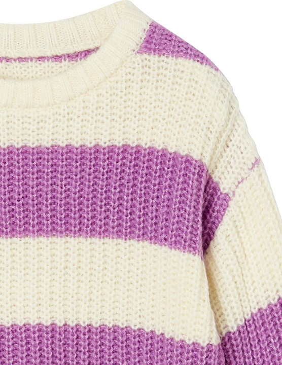 Immagine prodotto Vertbaudet Mädchen Pullover mit breiten Streifen (98)