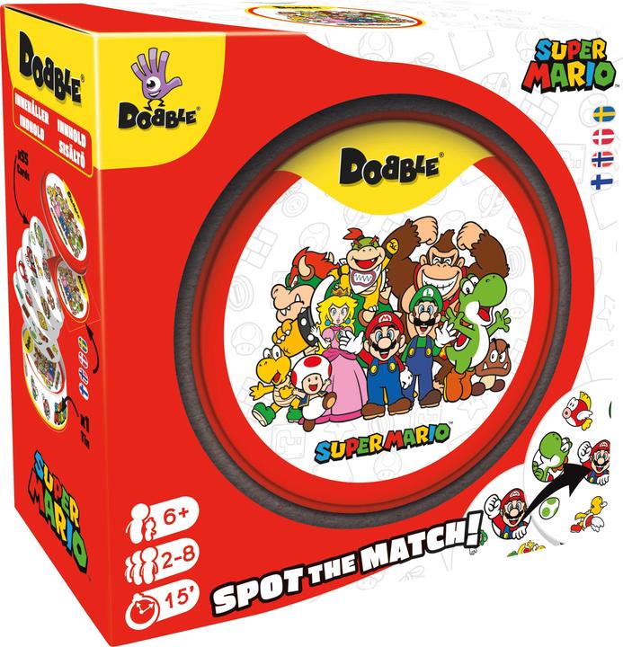 Actual product image Dobble Super Mario (DOBSM07NOR) (English)