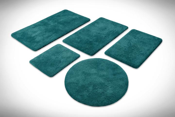 Actual product image Homie Living Badteppich Porto Azzurro (90 x 90 cm)