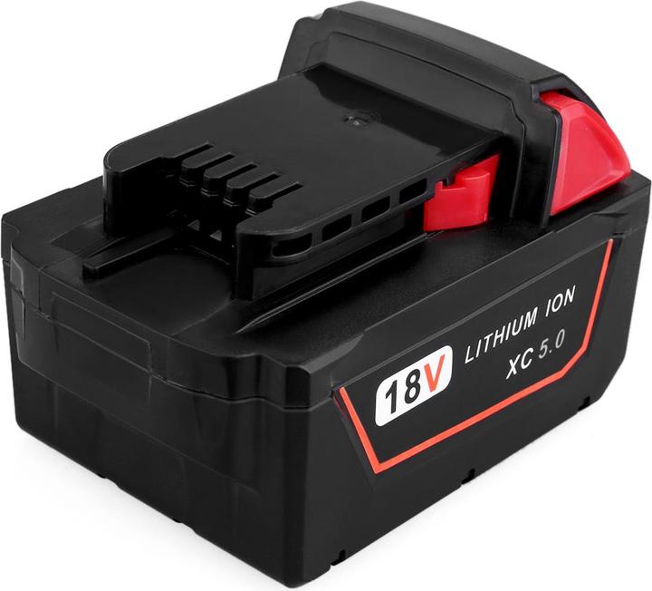 Lakuda Batterie für Milwaukee 18V 5Ah Elektrowerkzeug M18 Li-ion (1 Stk., Gerätespezifisch, 5000 mAh)