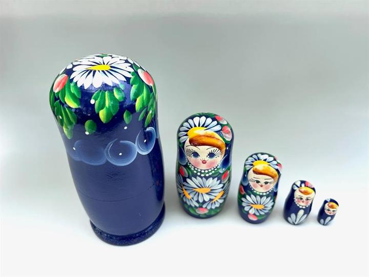 Produktbild Babuschka blau 5 Stück