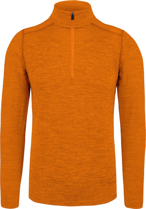 Normani Herren Merino Langarm mit 1/4 Zipper Canberra - 1583