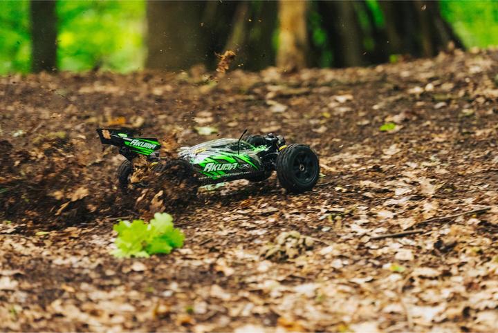 Actual product image Carson 1:8 Akuma Buggy 4WD 100% RTR grün (RTR Ready-to-Run)