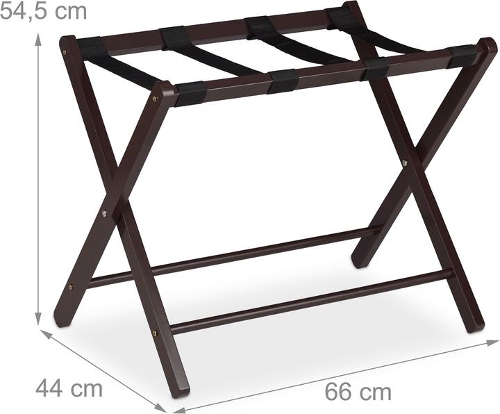 Actual product image Relaxdays suitcase rack (Suitcase rack)