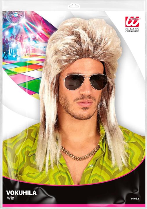 Actual product image Widmann Mullet Wig