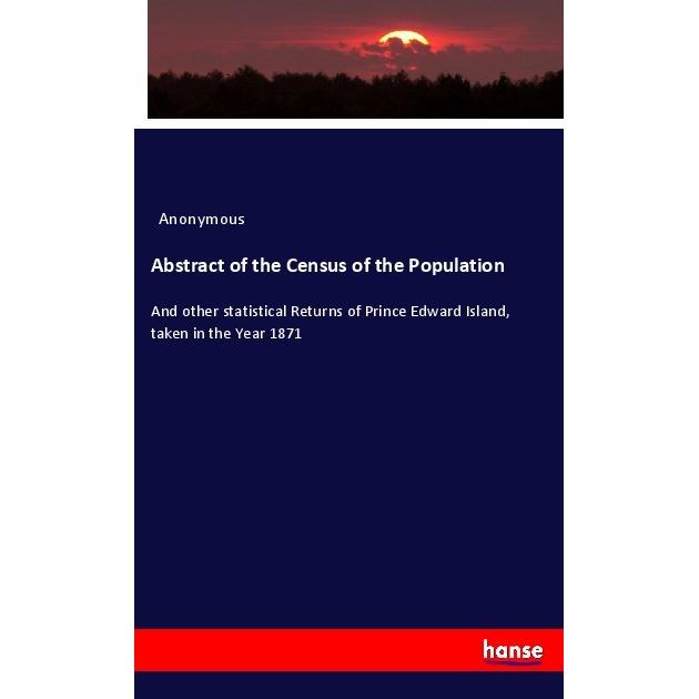 Abstract of the Census of the Population, Fachbücher