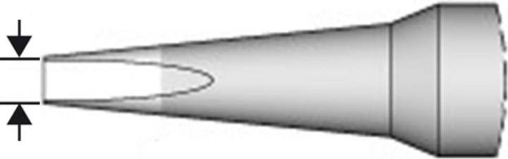 Produktbild JBC Tools C115108 Lötspitze Meisselform, gerade Spitzen-Grösse 0.3 mm Inhalt 1 St